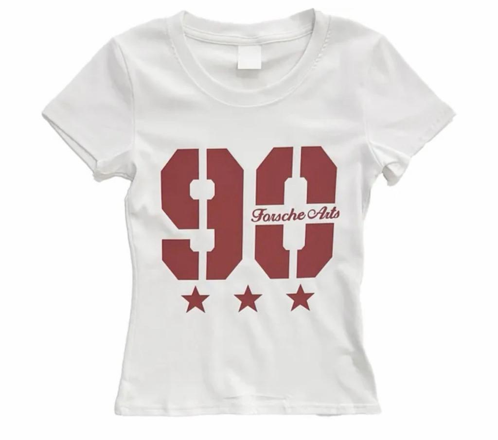 [made] [4Size/컬러추가] 피츠 레터 반팔티