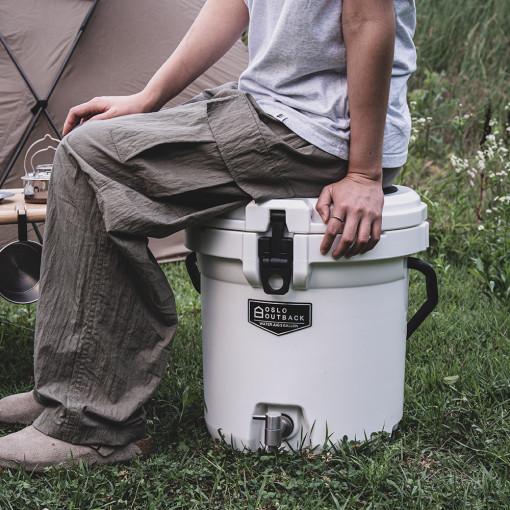 오슬로 아웃백 워터 저그 18.9L 감성 캠핑 아이스 쿨러 디스펜서 물탱크 캠핑 물통
