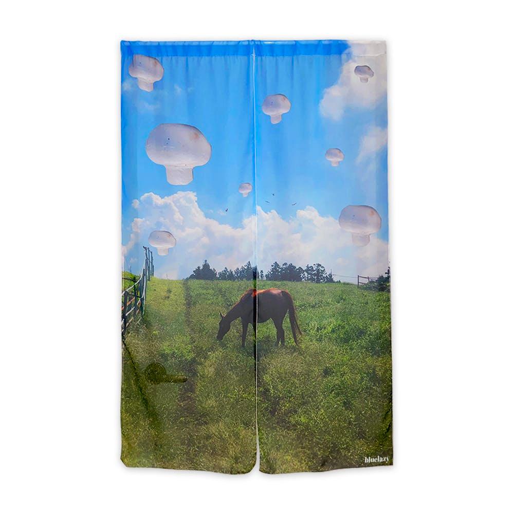 fabric curtain 03. MUSHROOM UFO