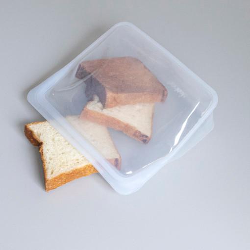 스타셔 친환경 제로웨이스트 밀폐 실리콘 스텐딩 냉동 지퍼백 지퍼팩 푸드백 스텐드업 2종