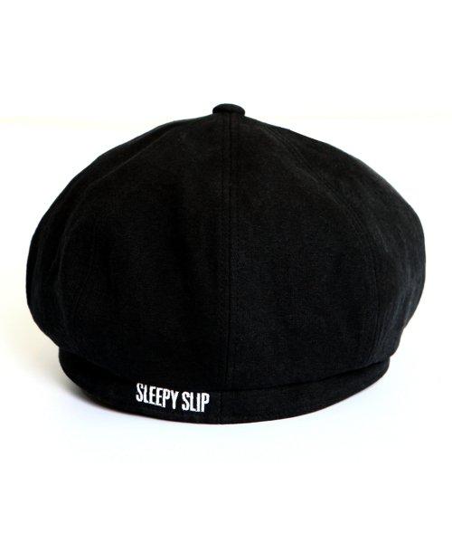 [unisex]SIGNATURE BLACK NEWSBOY CAP