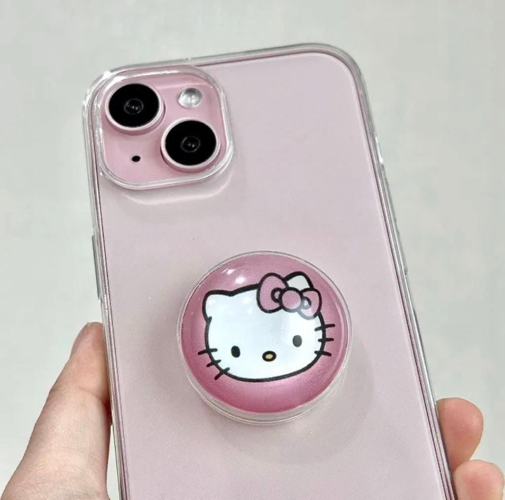 ❤️‍🔥주문폭주❤️‍🔥핑크 고양이 반구 레진 스마트톡 키티