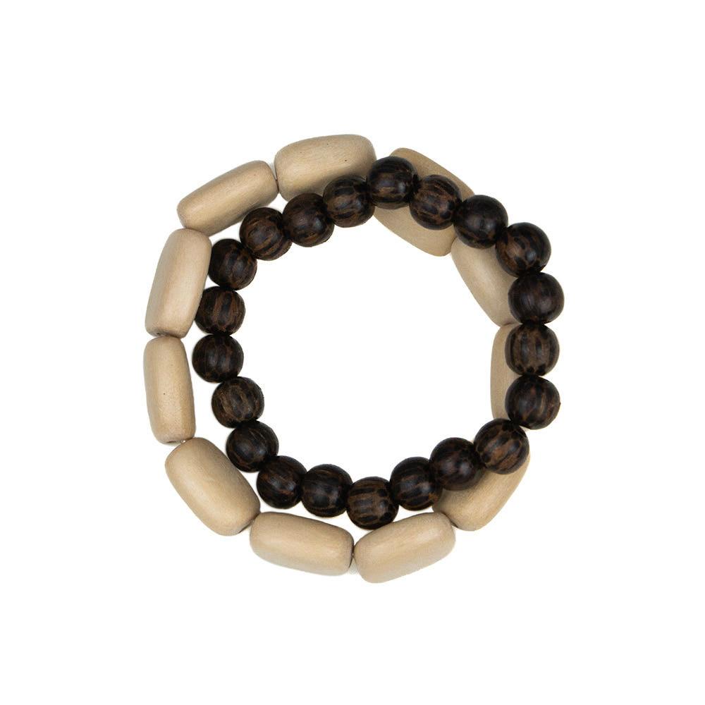 [어해약][p/] 0992 우드 팔찌 세트