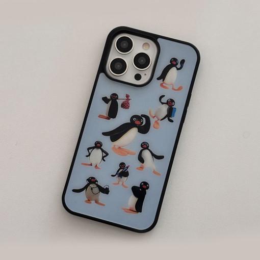 필링도넛 리틀 핑구 캐릭터 아이폰 케이스 : 필링도넛