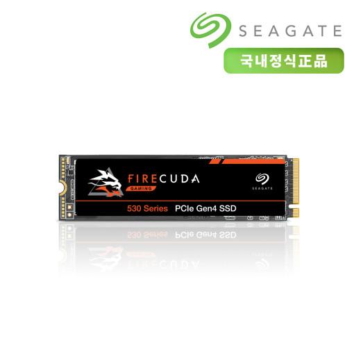 [공식판매점] 씨게이트 파이어쿠다 530 M.2 NVME PCIe 4.0x4 SSD (1TB) : 레오솔루션