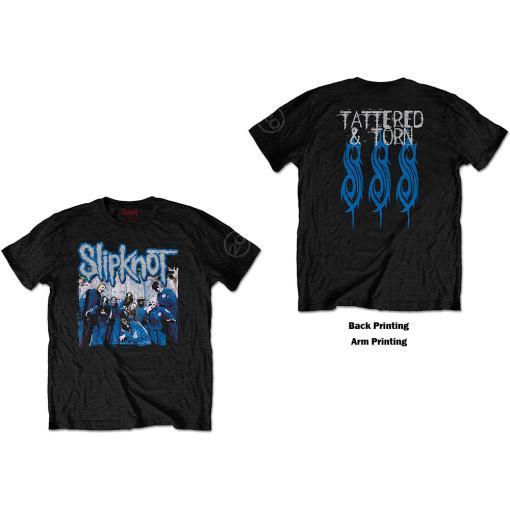 [XL 국내배송] 공식 SLIPKNOT 슬립낫 20th Anniversary Tattered & Torn 반팔 티셔츠