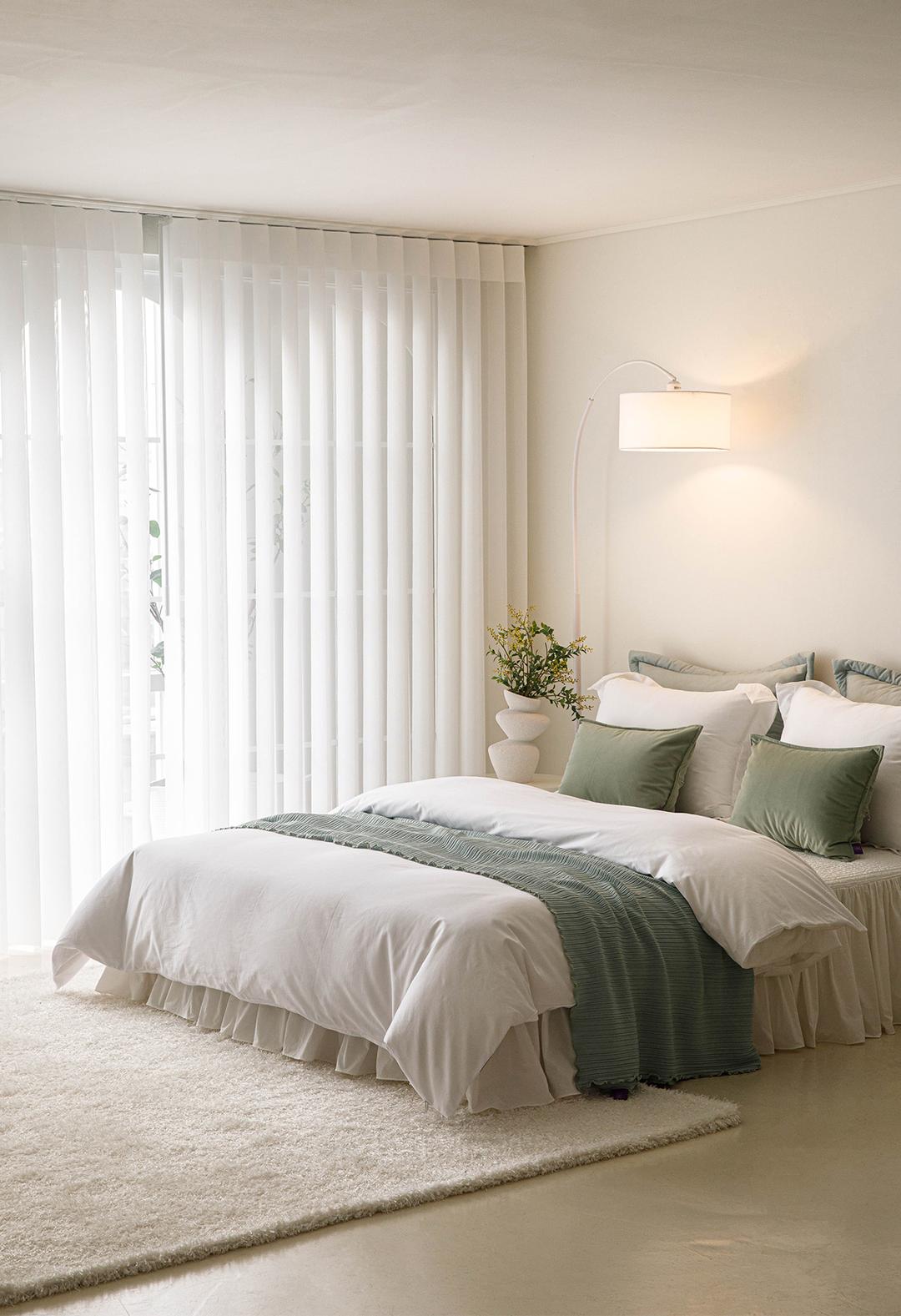 올인원 블라커튼 |화이트| 속커튼, 암막커튼과 블라인드를 하나로