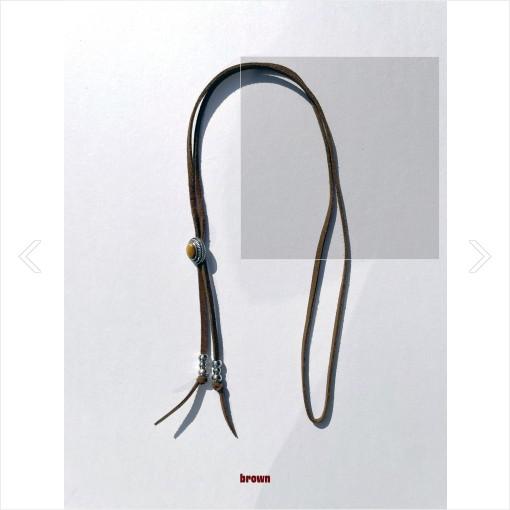 엔틱 빈티지 감성 스웨이드끈 목걸이 남녀공용 (3 colours)