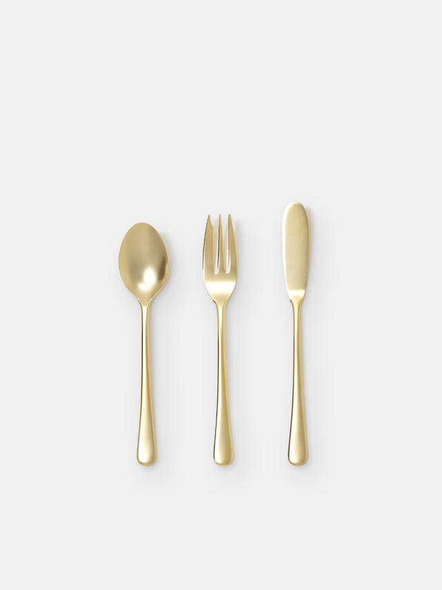 Gold Dessert Cutlery