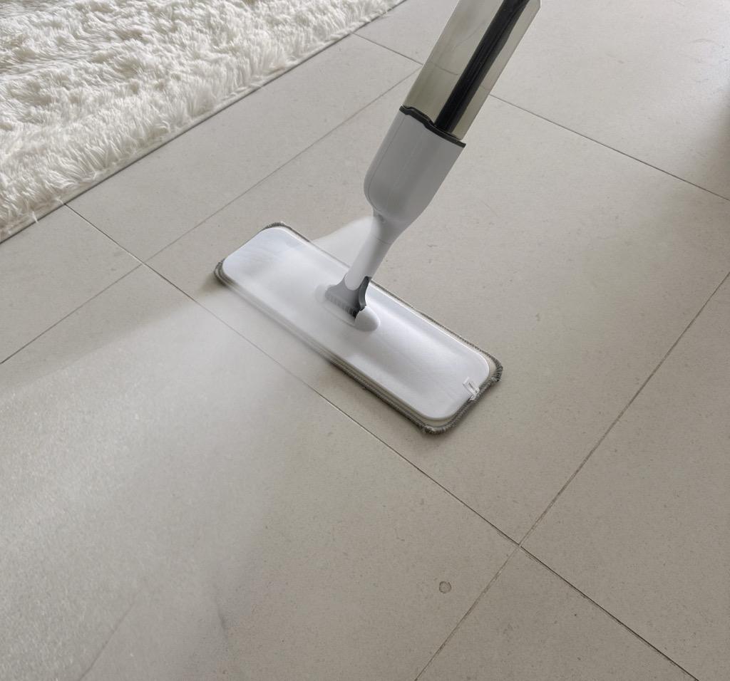 심플리 스프레이 밀대 1P, 수분 충전형 바닥 유리 청소 밀대