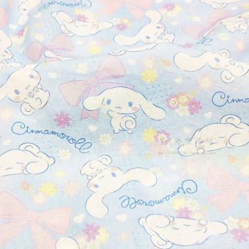 Sanrio Cinnamoroll - BTY 1 야드 코튼 직물, 카와이 만화 캐릭터 귀여운 강아지