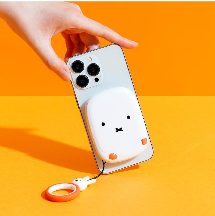 미피 Miffy 맥세이프 보조배터리 5000mAh 캐릭터 보조 배터리