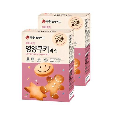 큐원 우리아이 영양쿠키믹스, 250g, 2개 - 빵 믹스/가루 | 쿠팡