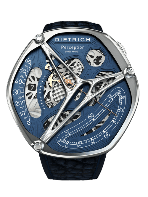 DIETRICH PERCEPTION COMPLICATION 48.5mm BLUE Blue