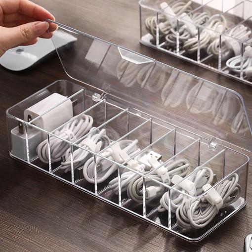 다용도 충전기 케이블정리함 케이블선 이어폰 USB 보관 정리함