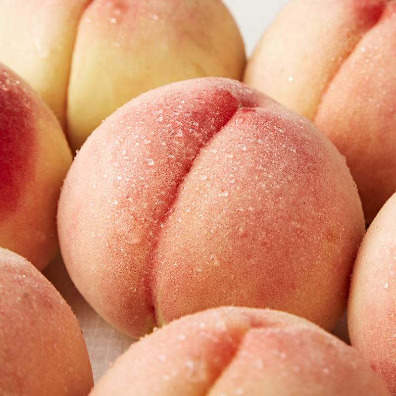 스테비아 농법으로 재배된 달콤한 마도카 복숭아 반말랑이 4kg