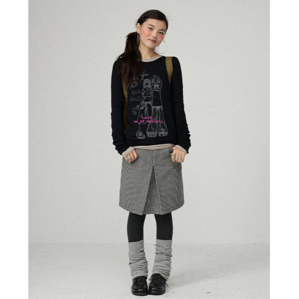 ACHIHARA 아치하라 티셔츠 프렌즈 3.0 긴팔 티셔츠