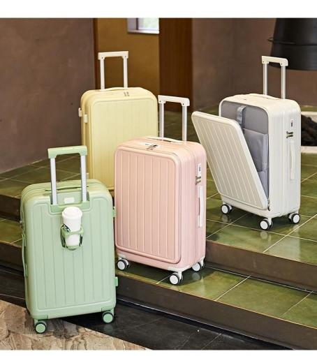 기내용 캐리어 20인치 기내반입 22인치 여행용 소형 컵홀더 미니 캐리어 : 지앤컴퍼니