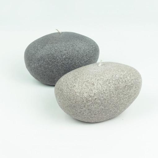 Waxindustri 조약돌 양초 (중) -공정무역 캔들 [스모어웨이브] 돌멩이 캔들