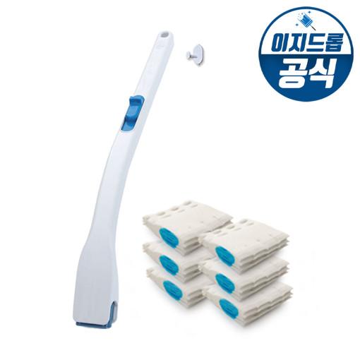 이지드롭 변기크리너 핸들 리필&전용걸이 증정 변기청소 화장실 변기솔 청소솔