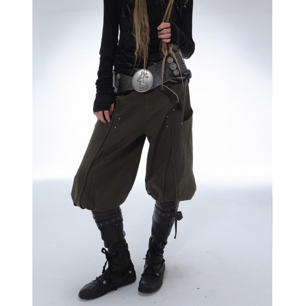 DOUBLE PUNCH 더블펀치 팬츠 오리지널 코튼 크롭 바지 구디즈월드