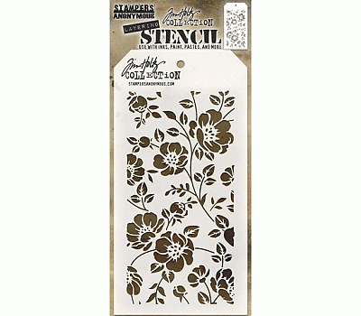 팀홀츠 스텐실 / 꽃