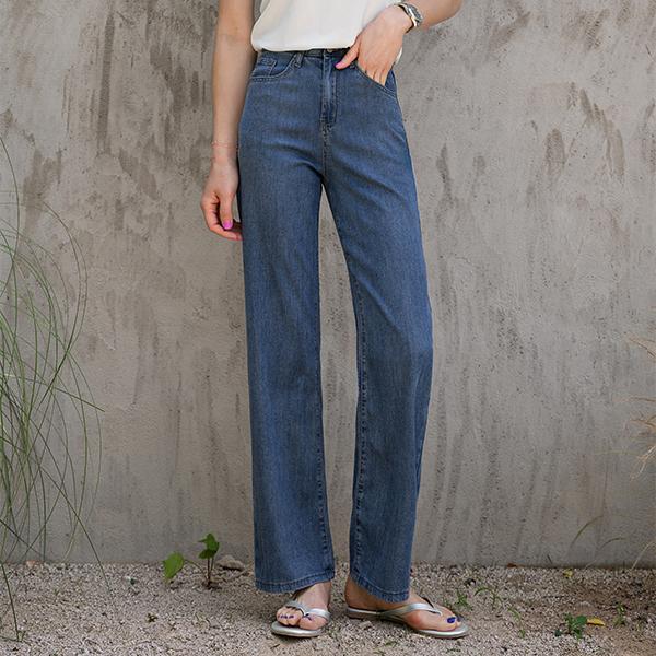 [기획] 썸머 세미 와이드 데님 팬츠