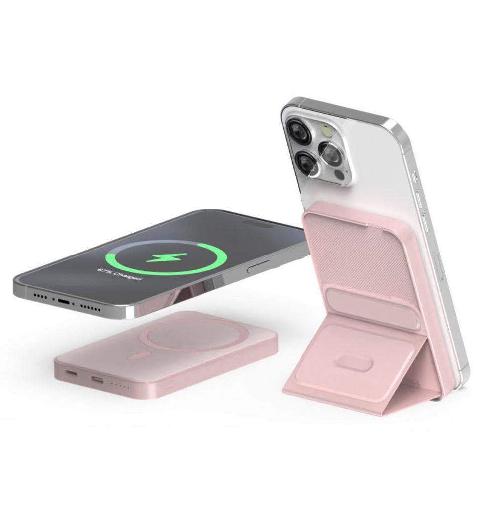 가벼운 아이폰 맥세이프 보조배터리 기내반입 소형 마그네틱 보조배터리 휴대용 자석