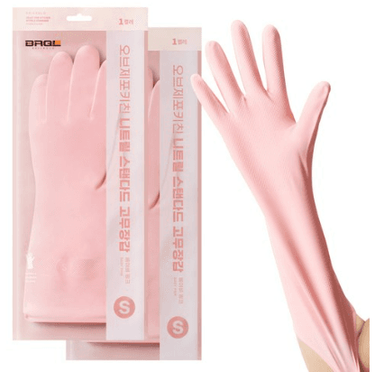 브릭글로 오브제 포 키친 질긴 니트릴 스탠다드 고무장갑 양손 세트 - 고무장갑 | 쿠팡