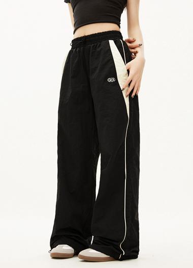 벌프 y2k 삥줄 배색 라인 밴딩 팬츠