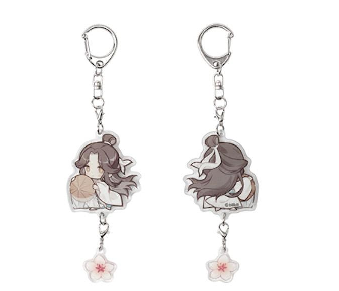 [천관사복] 사련 아크릴 꽃 키링