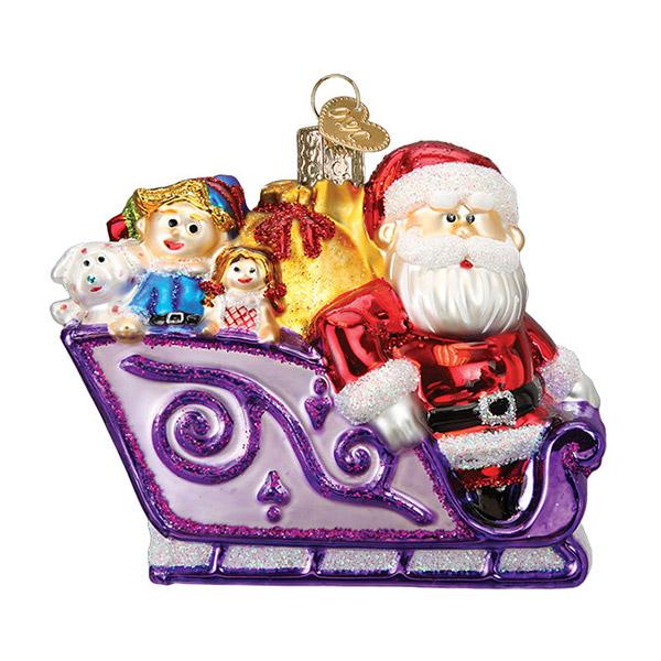 [올드월드크리스마스]산타와 친구들 오너먼트-OW00ANORN4205NON