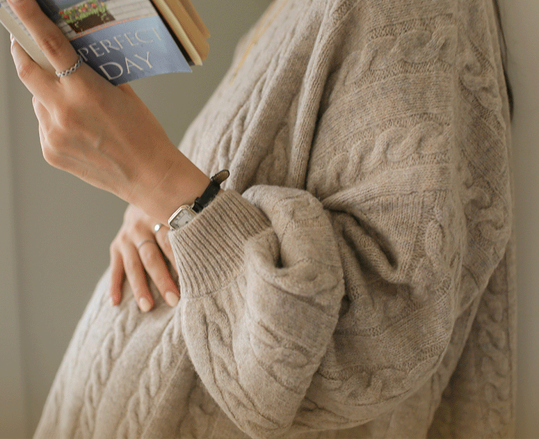 임부복*나인즈 포근울 니트