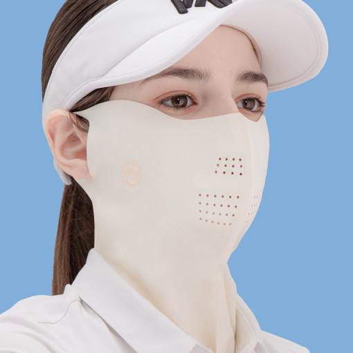 모델로 에어핏 자외선차단마스크 여성 골프 자전거 등산 스포츠 마스크 롱넥 S/M/L : MODELO