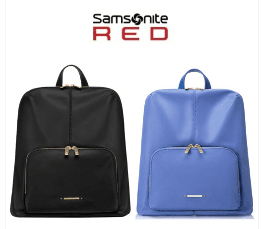 샘소나이트레드 여성백팩가방 여대생 직장인 경량 비즈니스 노트북백팩 QF6