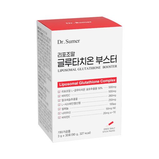 (공구)닥터슈머 리포조말 글루타치온 부스터 3g x 30포 리포좀 순수 클루타치온 효과 효능 [원산지:원료마다 상이]