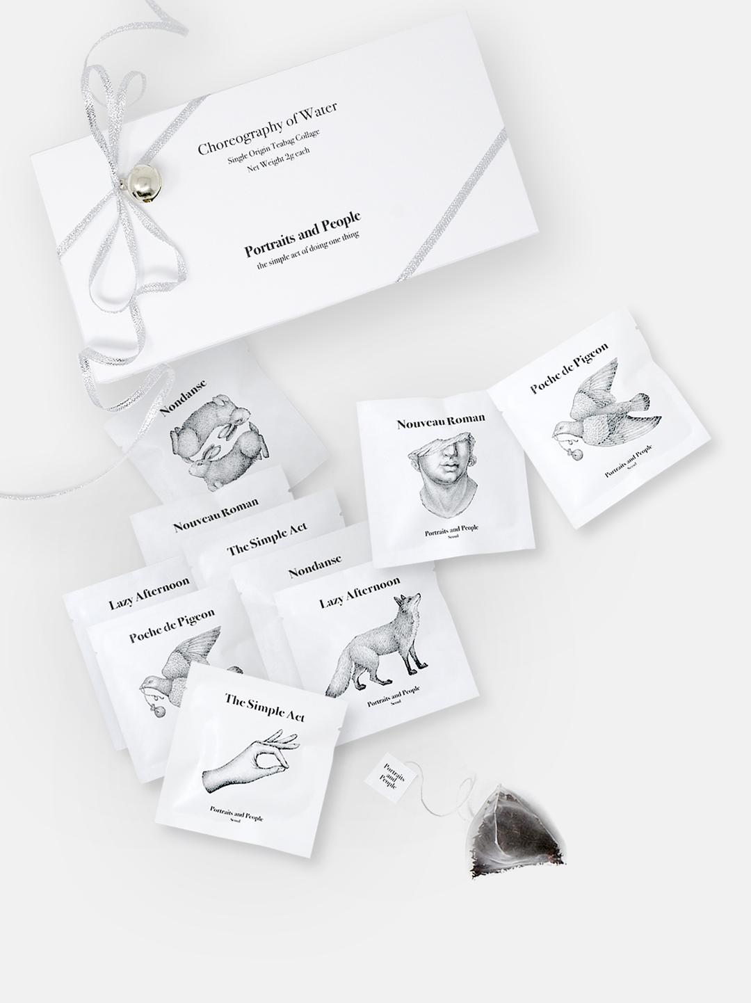 물의 안무 티백 세트 – 10개입