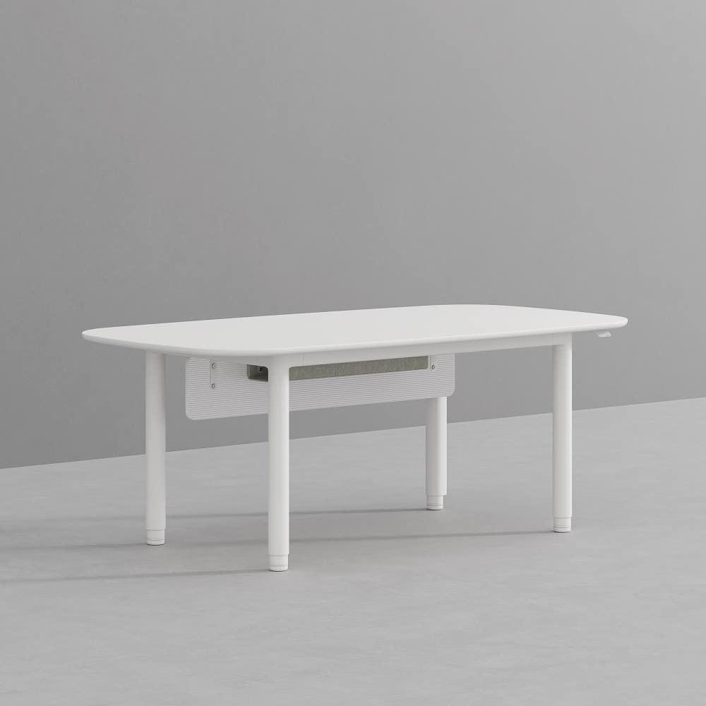 모션데스크 포레그 DSDGM1810E 1800x960mm, 화이트