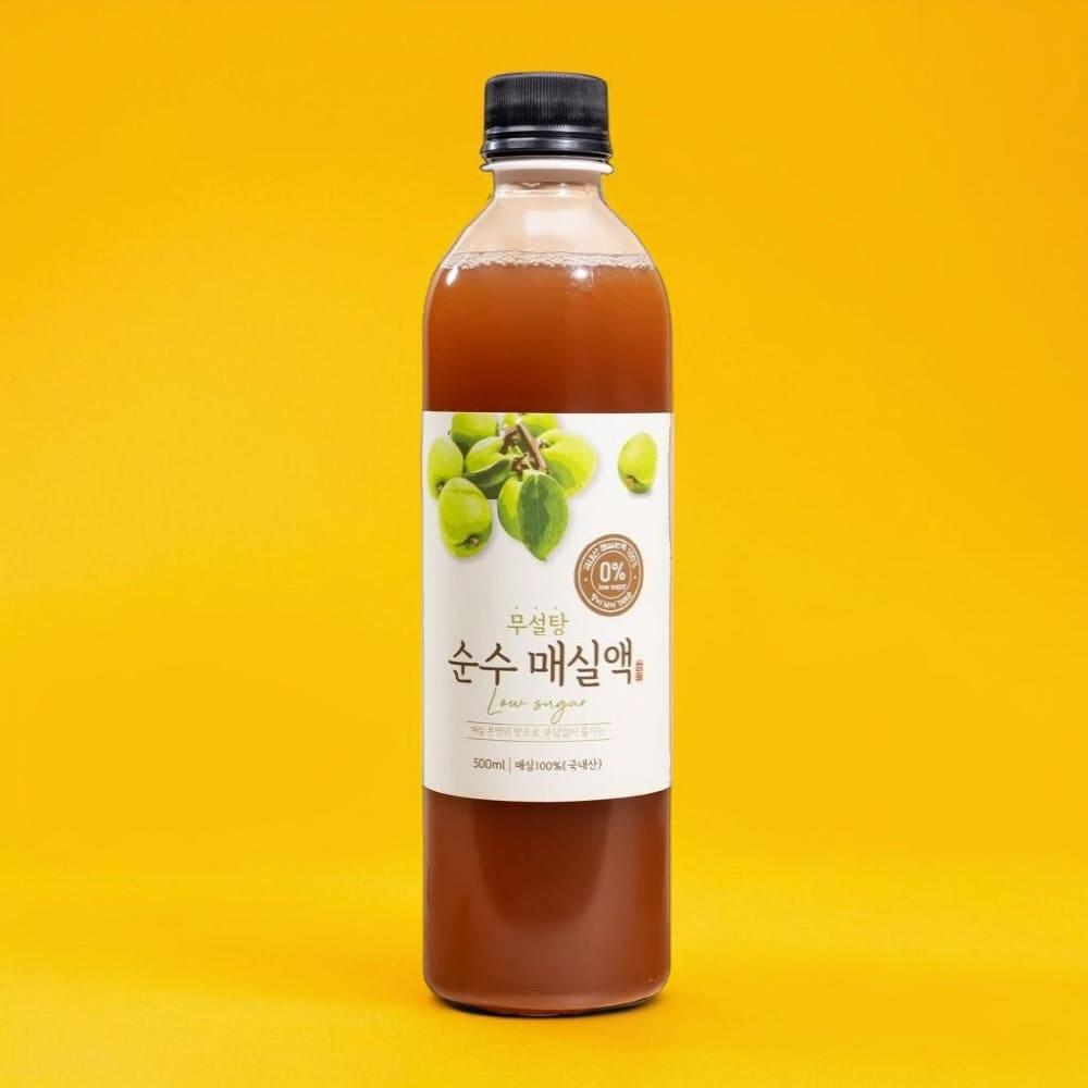 무설탕 매실청 매실액 임산부 매실 액기스 엑기스 원액 500ml