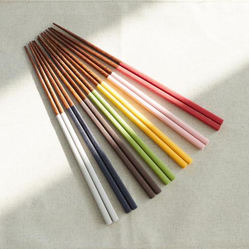 고급 일본 나무젓가락 호소미 모던 말라스우드