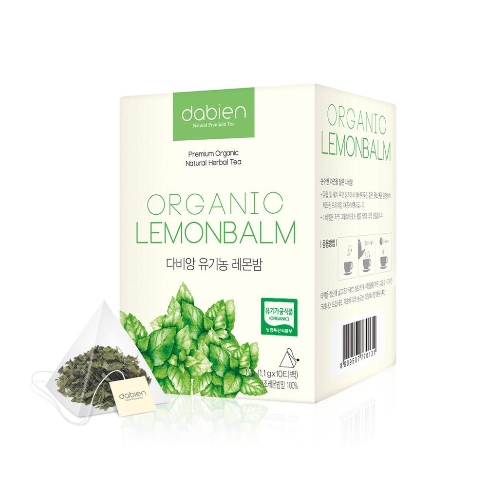 다비앙 허브차 유기농 레몬밤 10티백