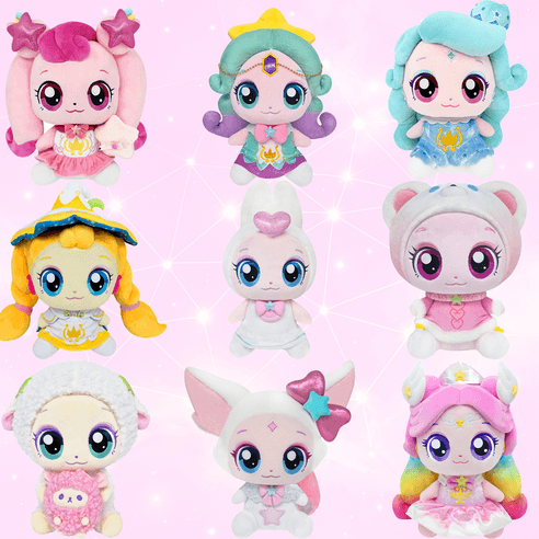 슈팅스타 캐치티니핑 하츄핑 초롱핑 빛나핑 빤짝핑 깡총핑 고마핑 뽀송핑 여우핑 오로라핑 봉제 인형, 01 스타 하츄핑 ..., 1개 - 소꿉놀이 | 쿠팡