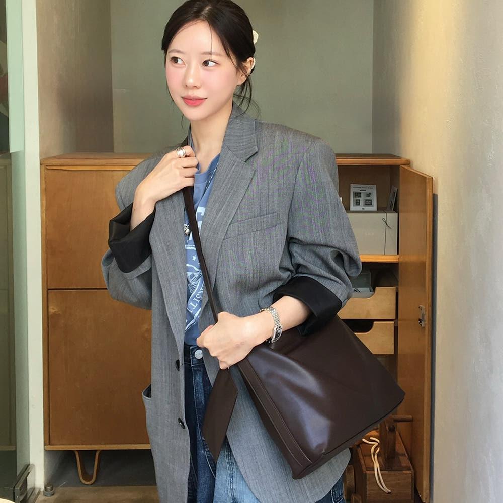 [로서울][고민영PICK!]Pulpy crossbody bag Umber