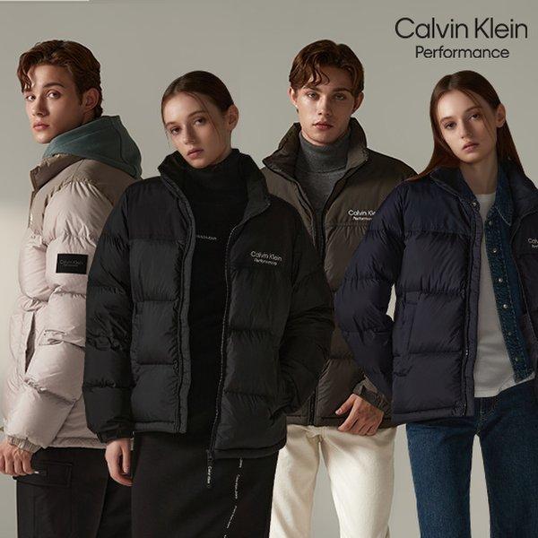 (Calvin Klein Perfomance)캘빈클라인 퍼포먼스 벌키 패딩 덕다운 남녀공용 4컬러 택1