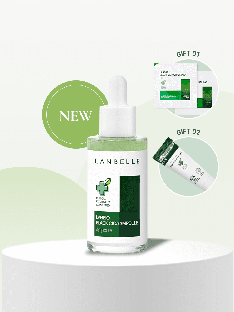 랑바이오 블랙 시카 앰플 50ml (시카패드 3매입 2장+시카크림 20ml 사은품 증정)