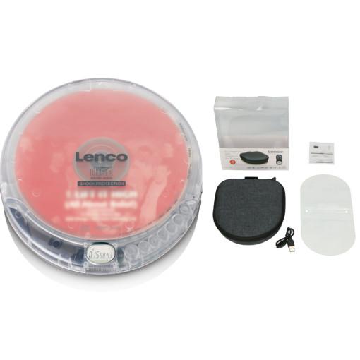 LENCO CD-202TR CD플레이어 투명 독일출발