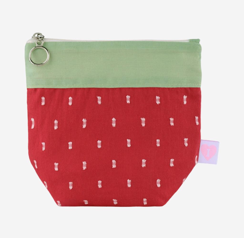[KREAM 단독] Isummerly Love Berry Pouch Red