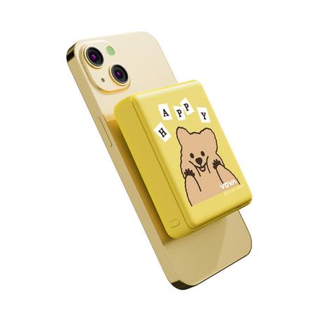 보바X꽃카 고속 무선충전 맥세이프 보조배터리 10000mAh 22.5W