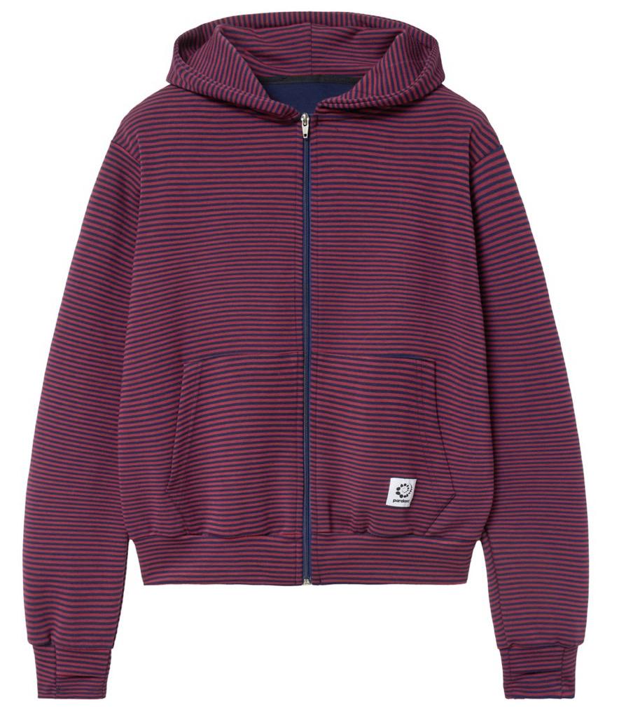 Drift Zip-Up Hoodie (Rust Red)