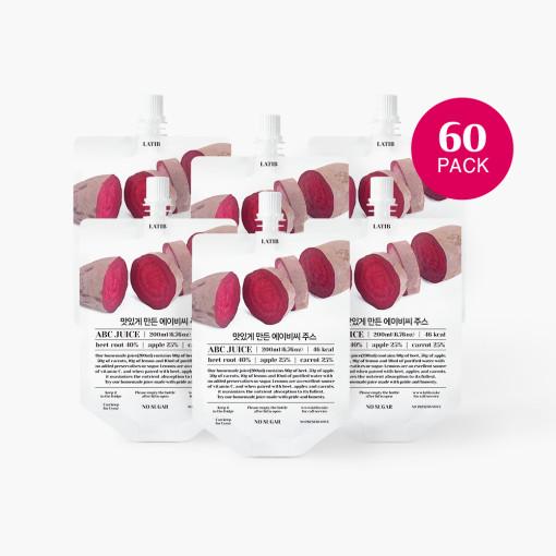 라티브 ABC쥬스 클렌즈주스 건강 주스 200ml x 60포